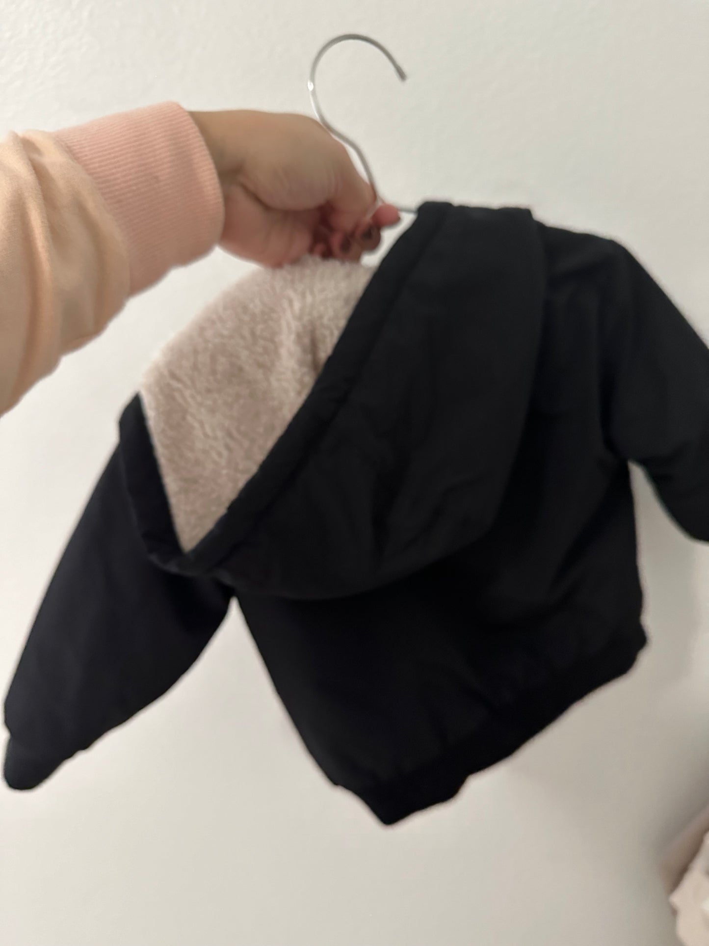 Zara Sherpa lined Lightweight jacket (9/12)