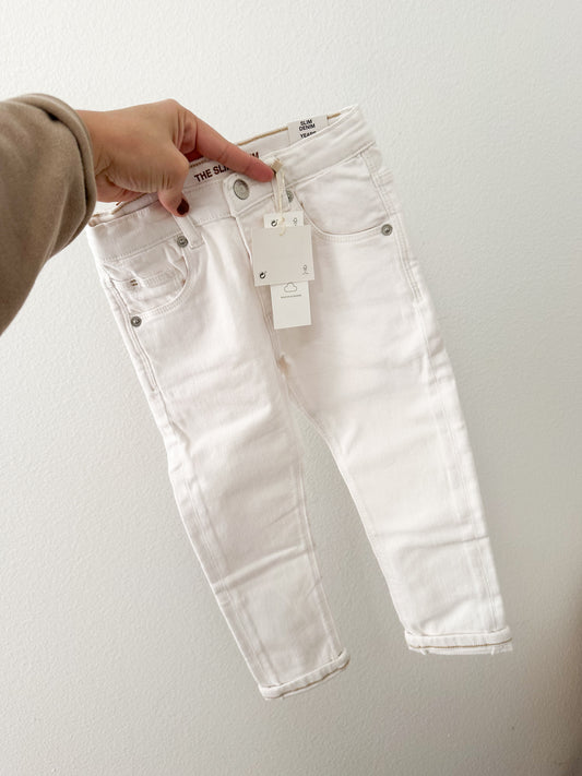 Zara white skinny jeans (3/4)