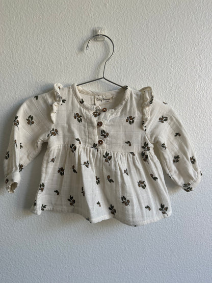 City Mouse muslin tunic set || olives (3/6)