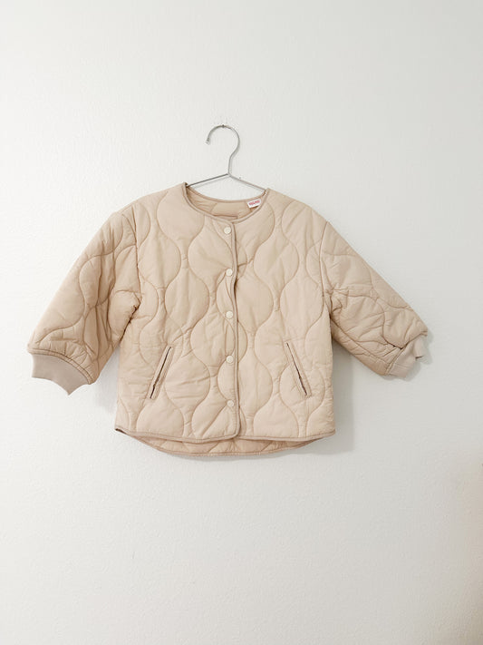 Zara quilted jacket (4/5)