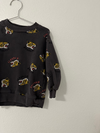 Zara tiger sweatshirt || 2T