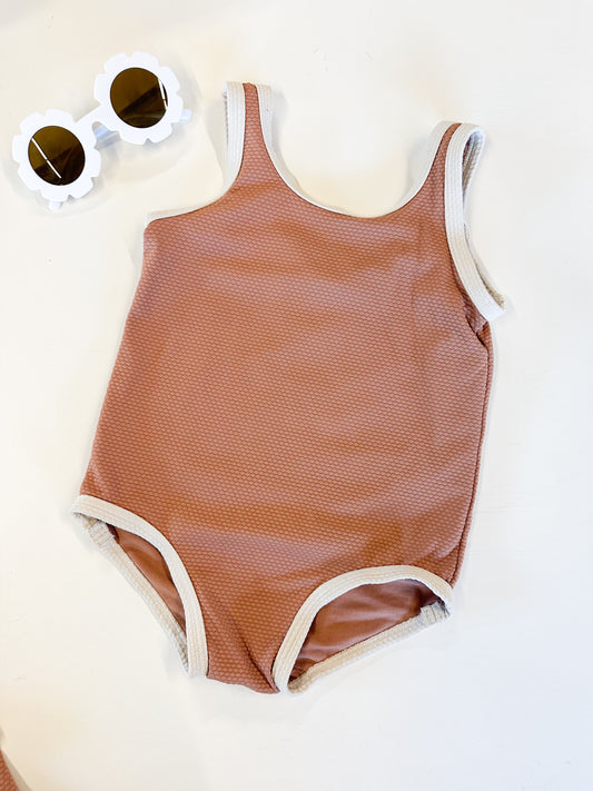 H&M textured bathing suit || 12M/18M