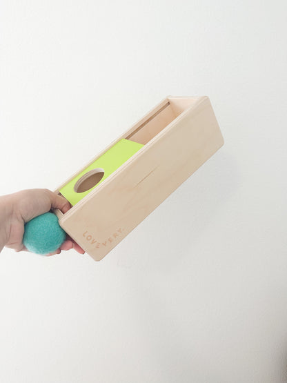 Lovevery sliding top box in