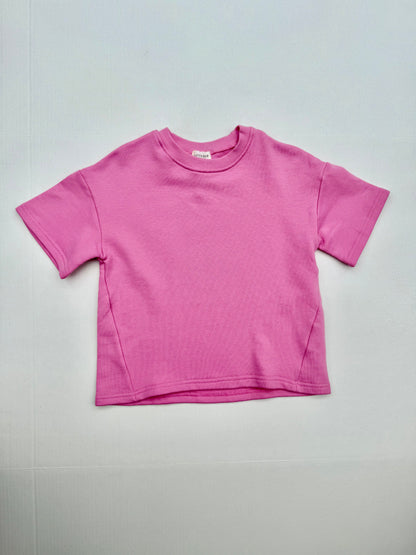 Fostered Collection || comfort sweatshort set - pink - size 4