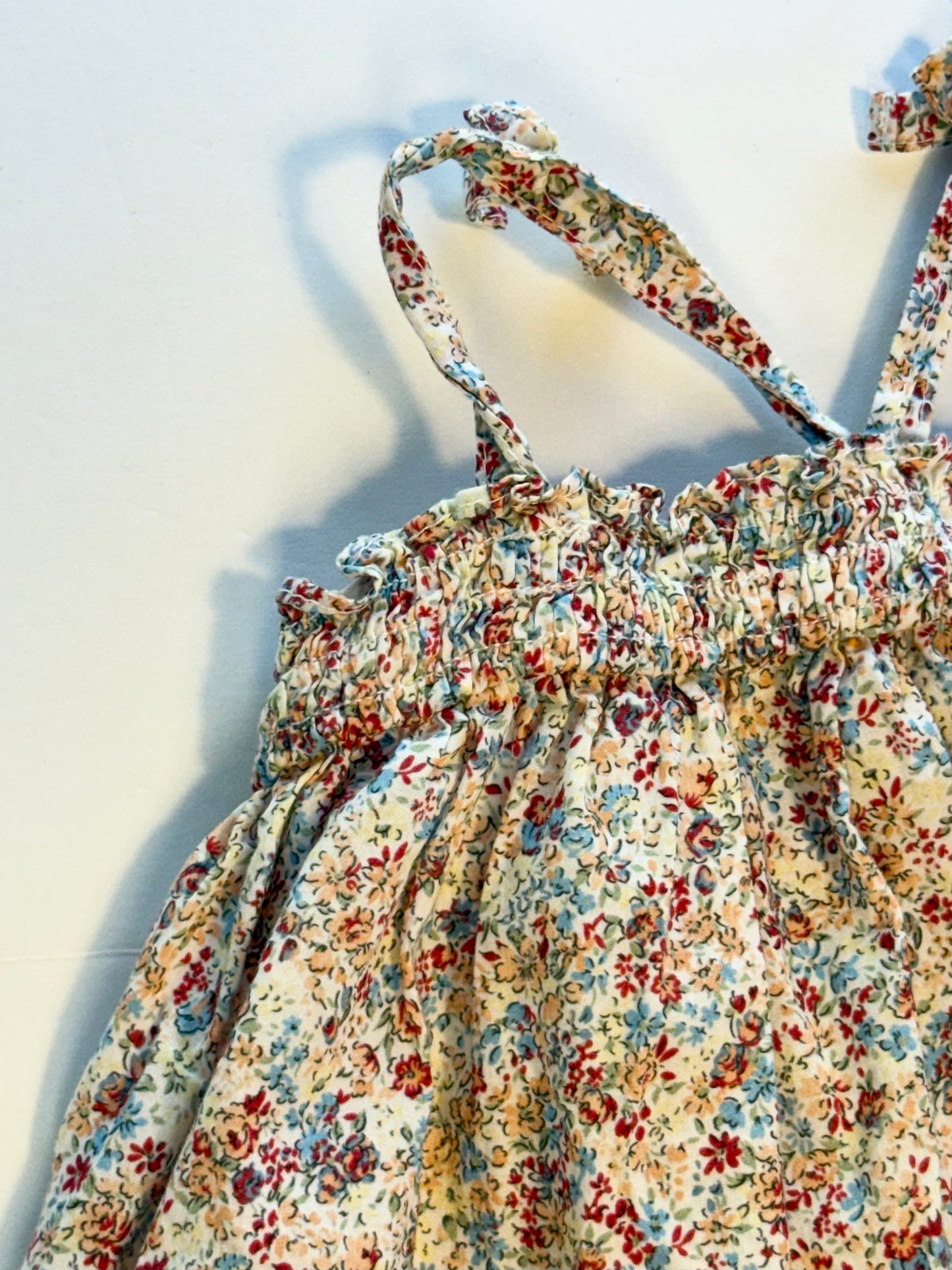 Absorbs || smocked floral set || 9m