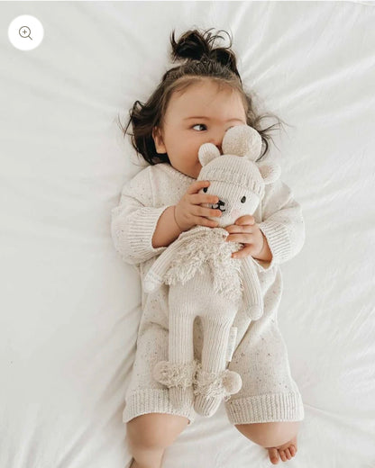 Oat sprinkle knit playsuit (6/12)
