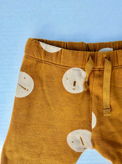 Tinycottons || brown face joggers || 6/12m