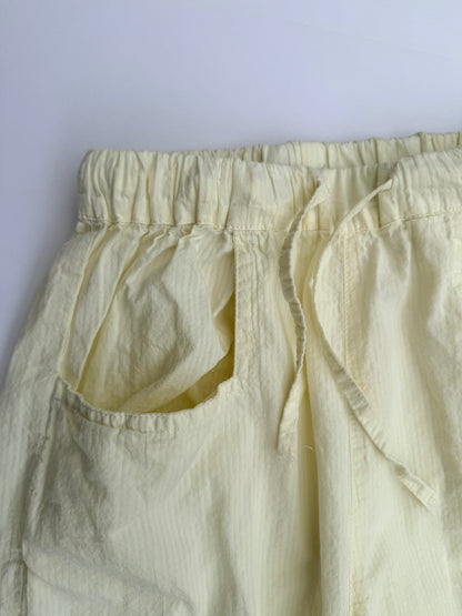 Fostered || light yellow pinstripe pants || size 5