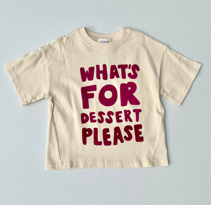 Fostered Collection || dessert please tee - size 2,5