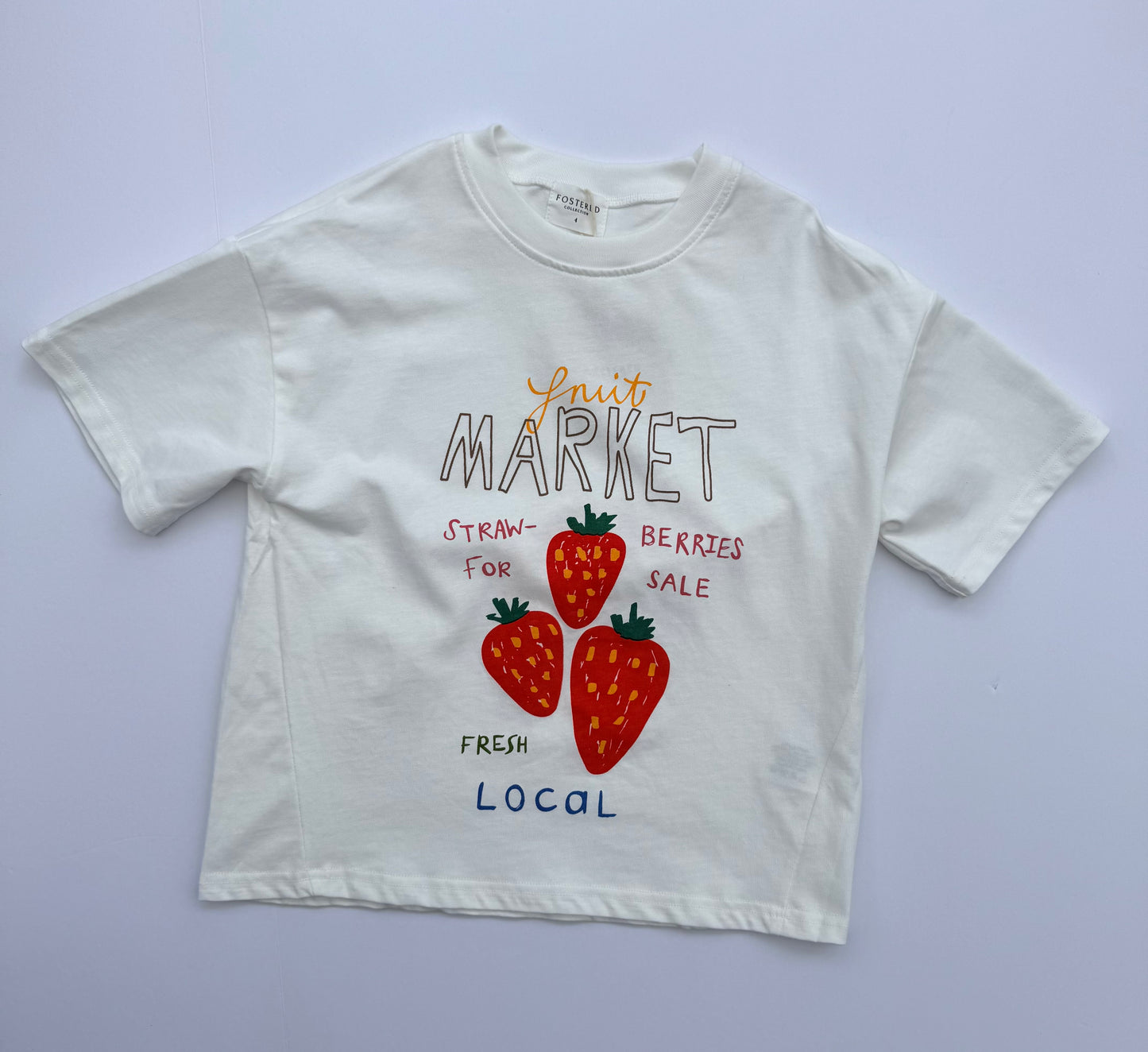 Fostered Collection || Fruit Market Tee || Size 4