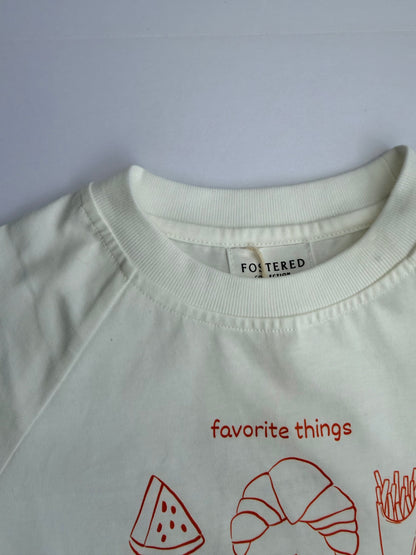 Fostered || favorite things tee || size 3