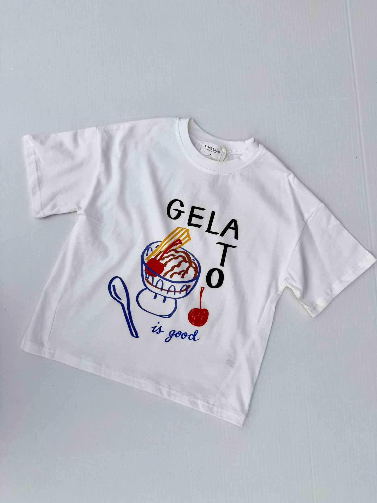 Fostered Collection || gelato tee -size 4,6