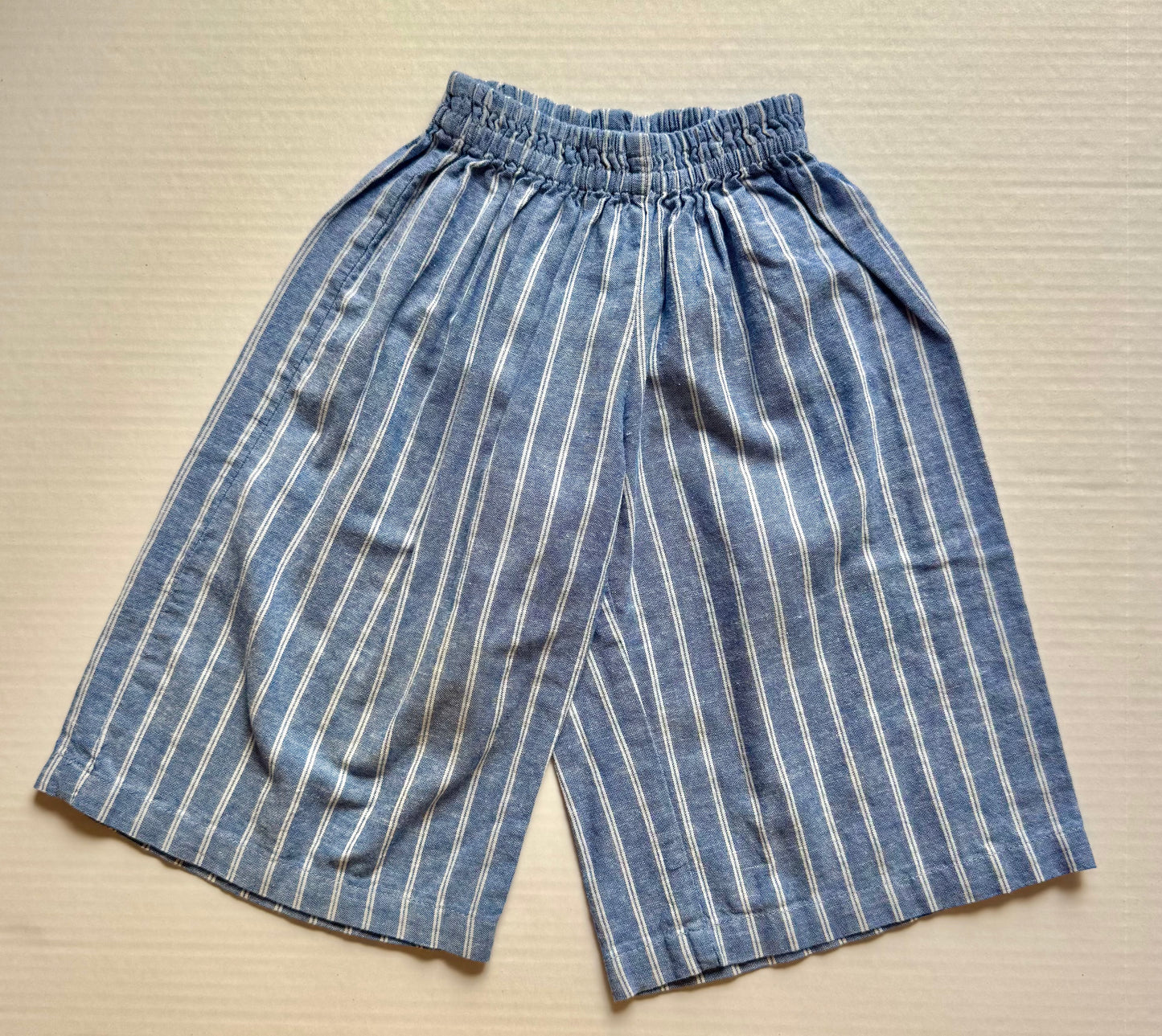 DOS bali || blue striped baggy pants || 2T