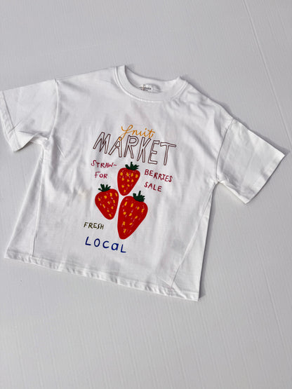 Fostered Collection || oversized fruit market tee- size 2,4
