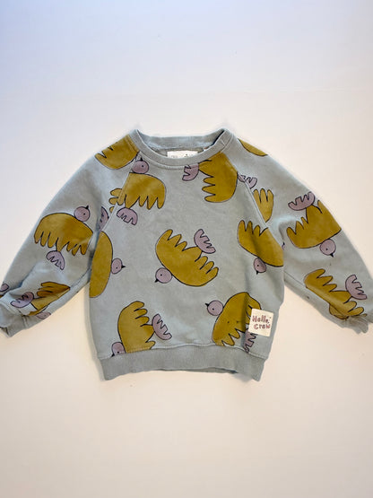 Zara || bird crewneck || 4y