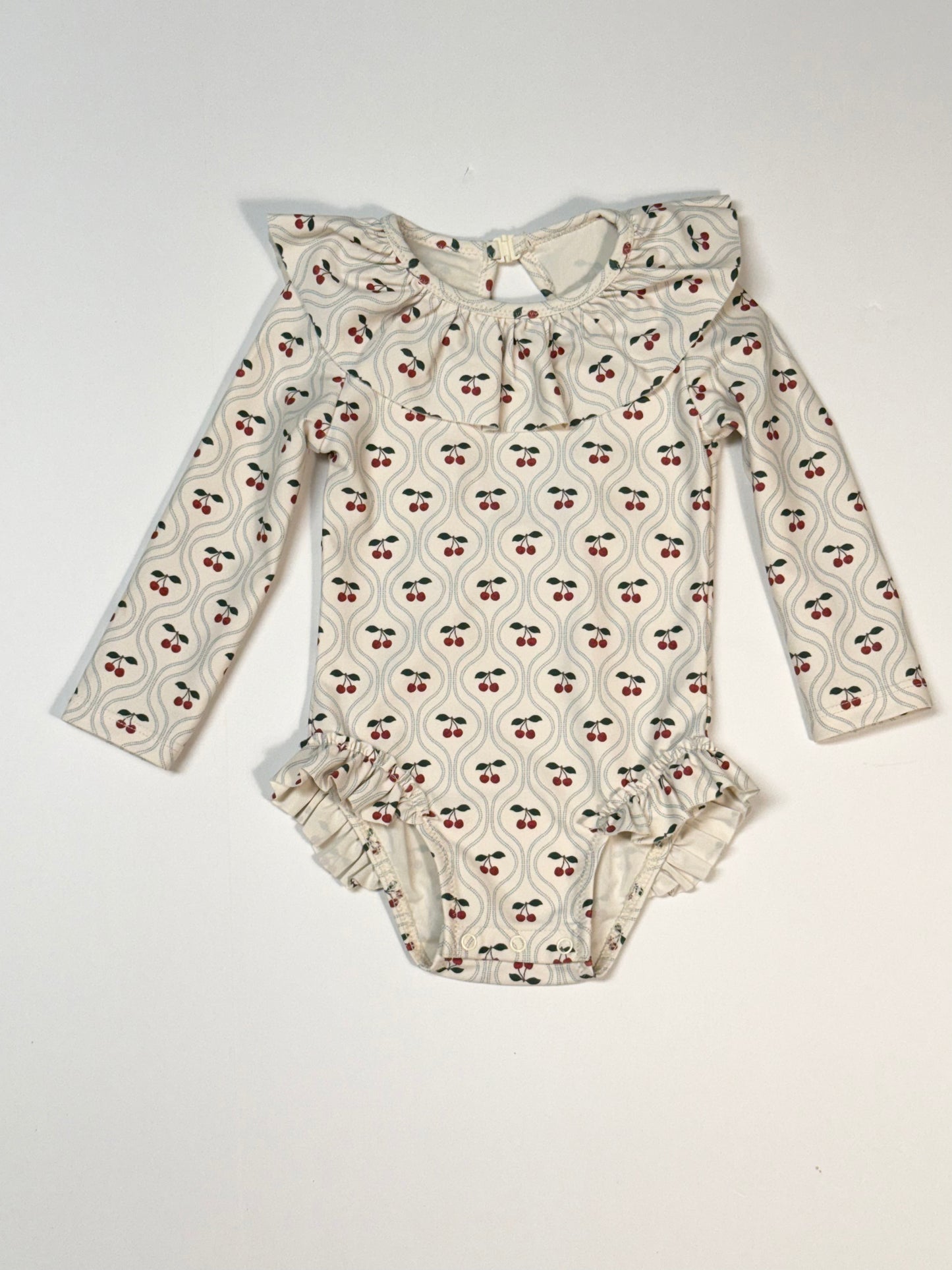Konges Slojd || mania cherry rashguard || 6m