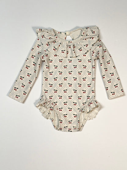 Konges Slojd || mania cherry rashguard || 6m