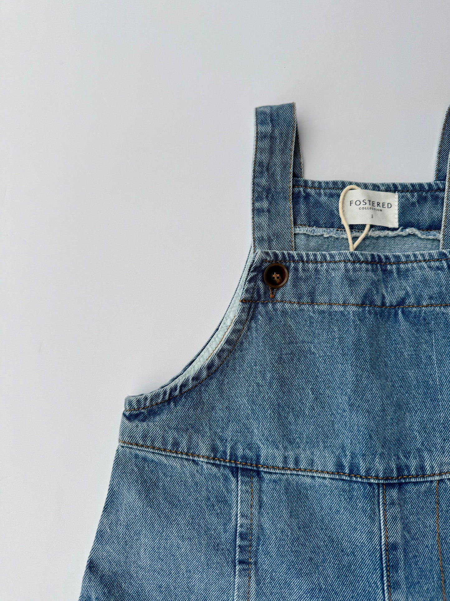 Fostered || denim overall || size 1