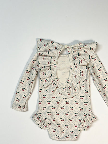 Konges Slojd || mania cherry rashguard || 6m