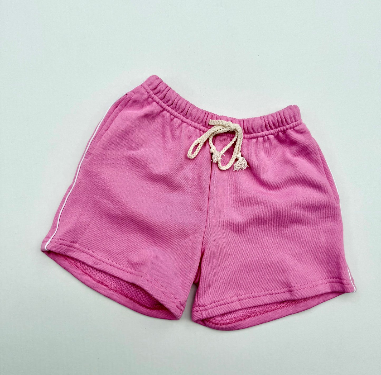 Fostered Collection || comfort sweatshort set - pink - size 4
