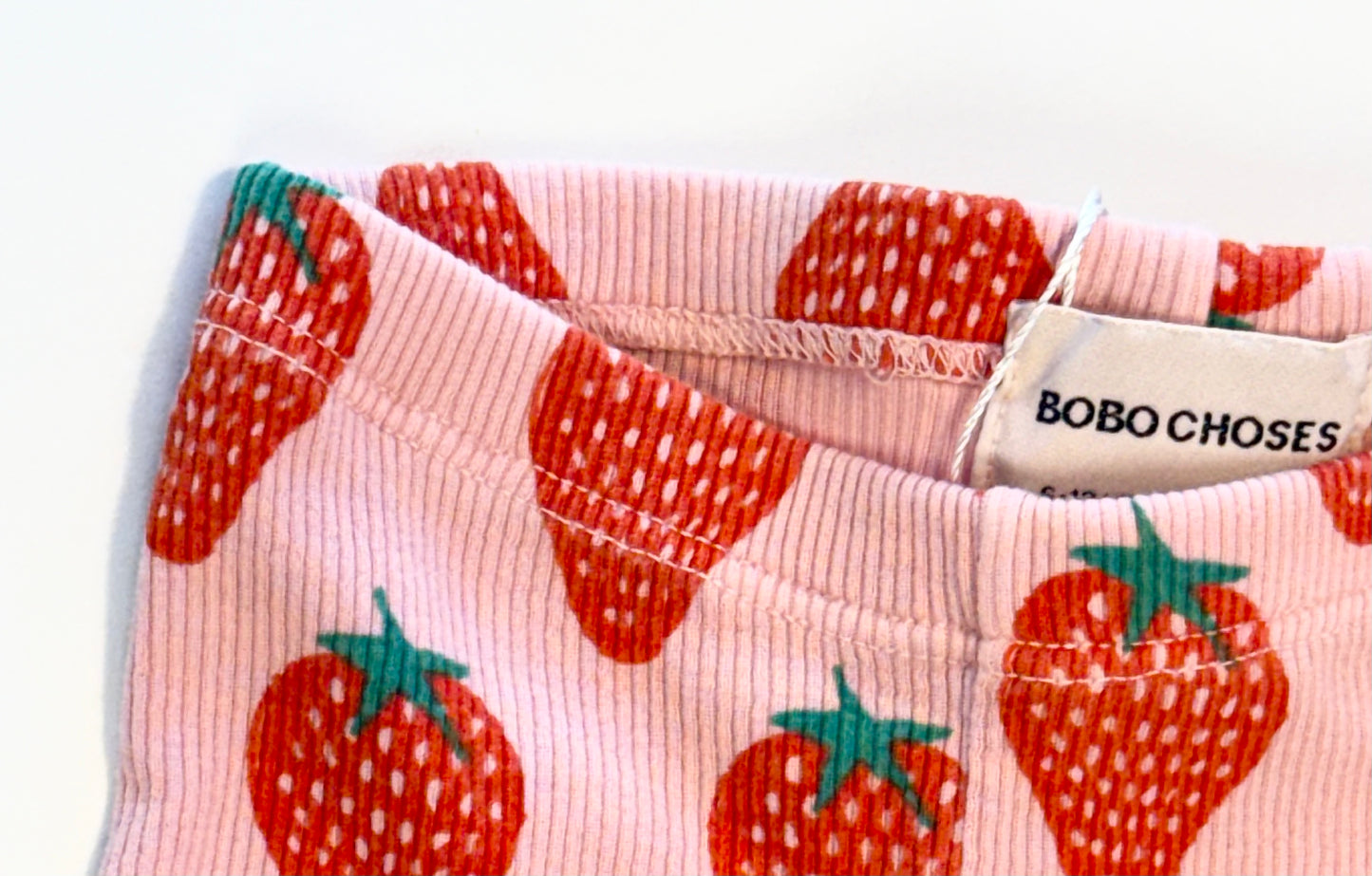 Bobo chooses || strawberry leggings ||6-12m