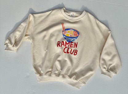 Fostered Collection || ramen crewneck - size 5