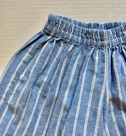 DOS bali || blue striped baggy pants || 2T