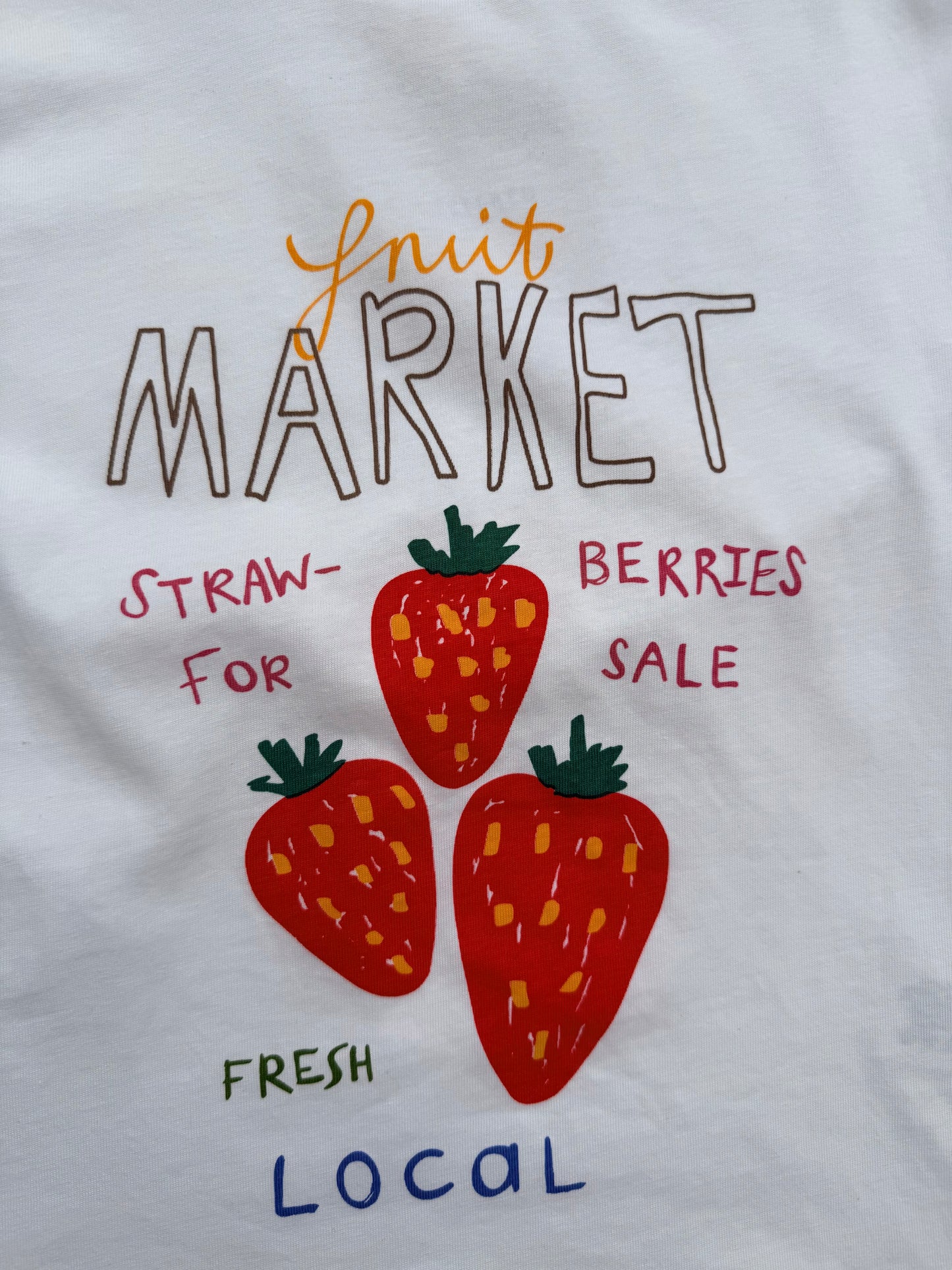 Fostered Collection || Fruit Market Tee || Size 4