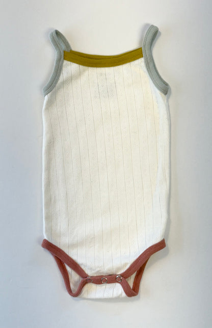 Pehr || pointelle color block one piece || 6-12m
