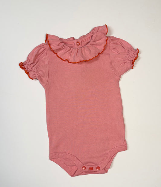 Misha & Puff || balloon sleeve paloma|| rose || 6-12m