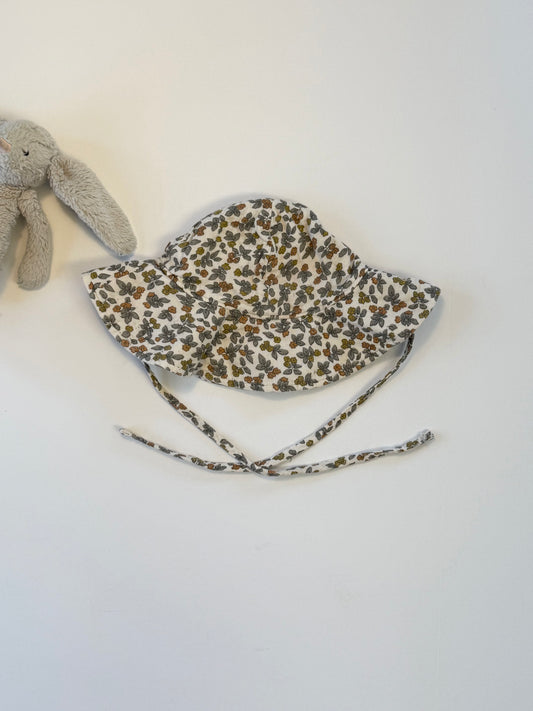 Rylee & Cru || floral sun bonnet || 0-3m