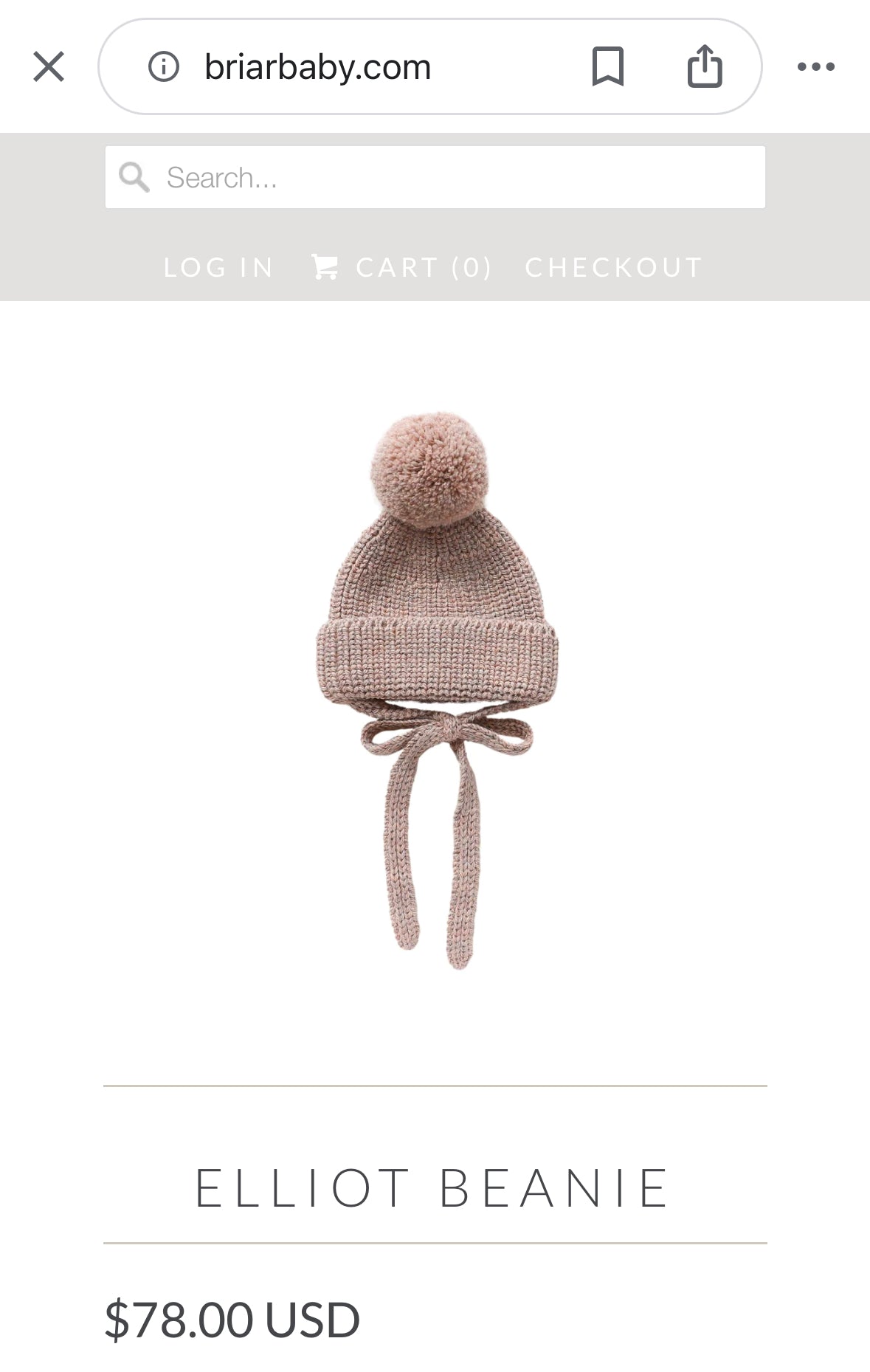Briar sandbar beanie (0/6)
