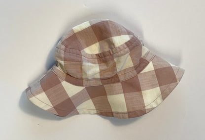 Pehr || purple gingham sunhat || 6-12m