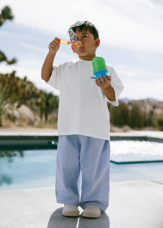 Fostered Collection || picnic pant - blue- 6