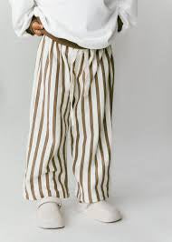 Fostered Collection || wide leg pants - brown- size 3