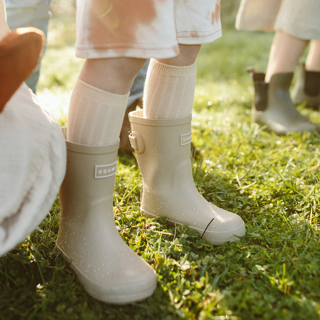 Goumi muddies rain boots || Dune (size 11)