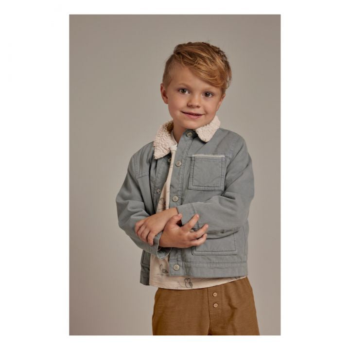 Rylee + Cru Sherpa collar coat (2/3T)
