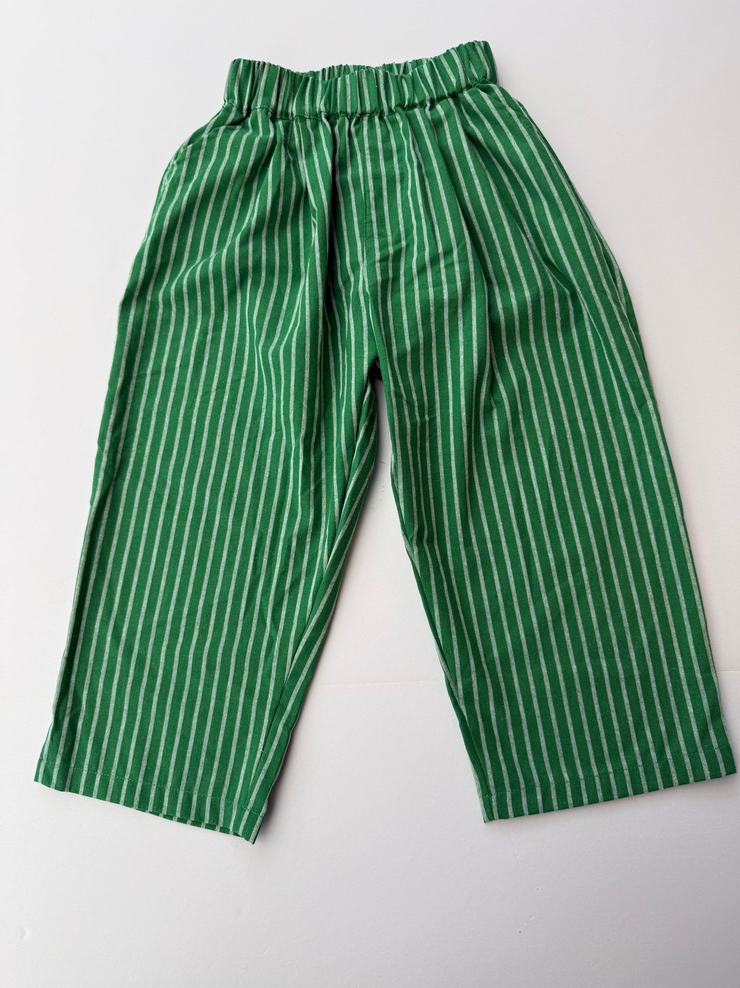 Fostered || green cotton pants || size 4