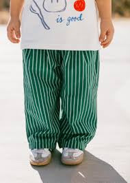 Fostered || green cotton pants || size 4