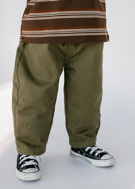 Fostered || olive twill pant || size 5