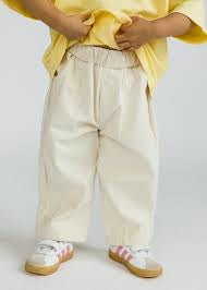 Fostered || pleated twill pant ivory || size 6