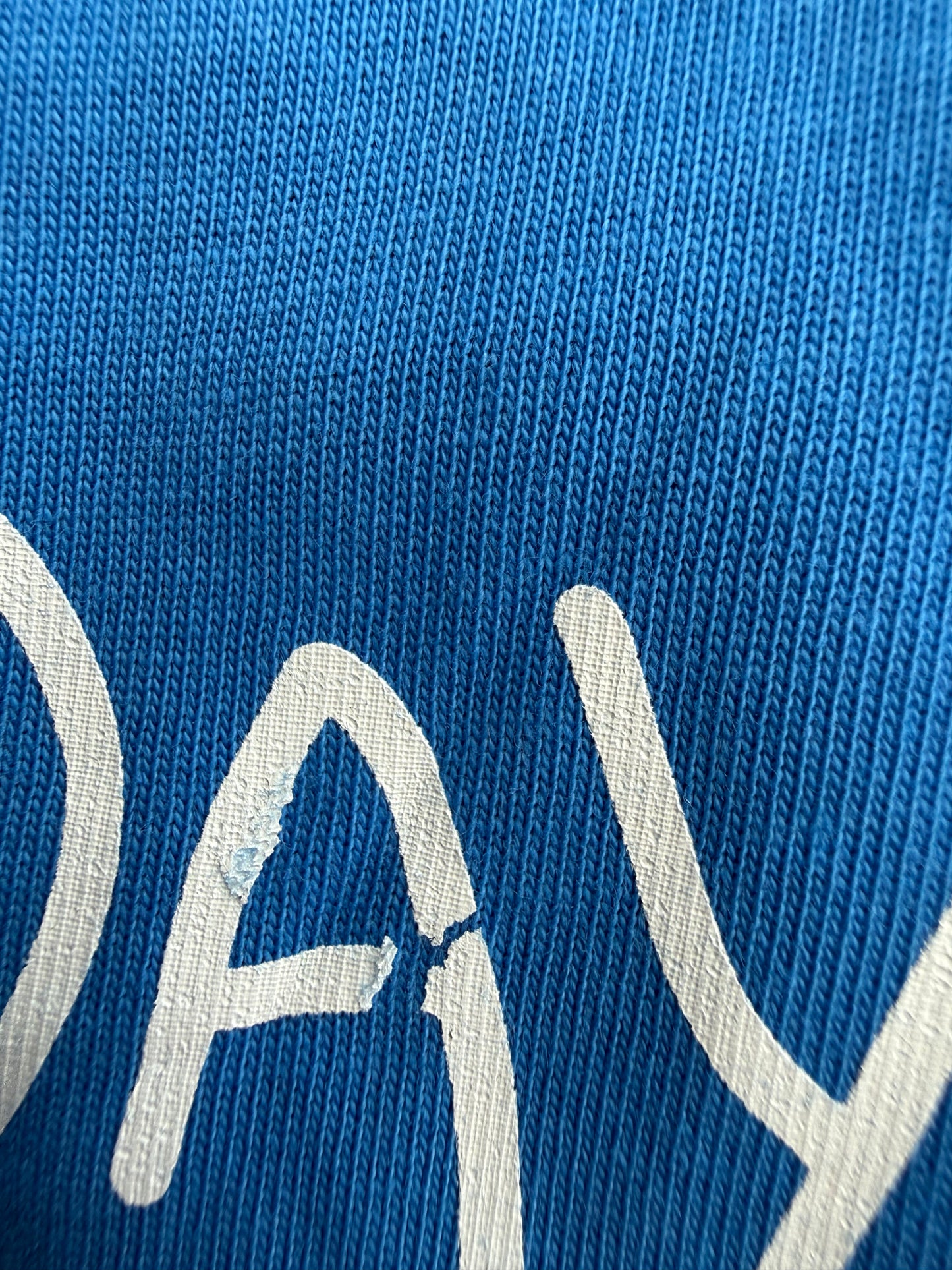 Fostered || slow days blue t || size 3