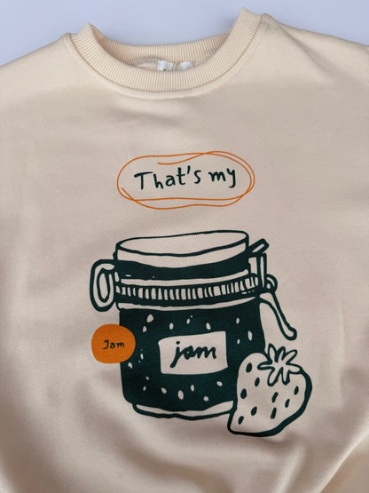 Fostered || jam Crewneck sweatshirt || size 4