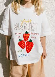 Fostered Collection || Fruit Market Tee || Size 4
