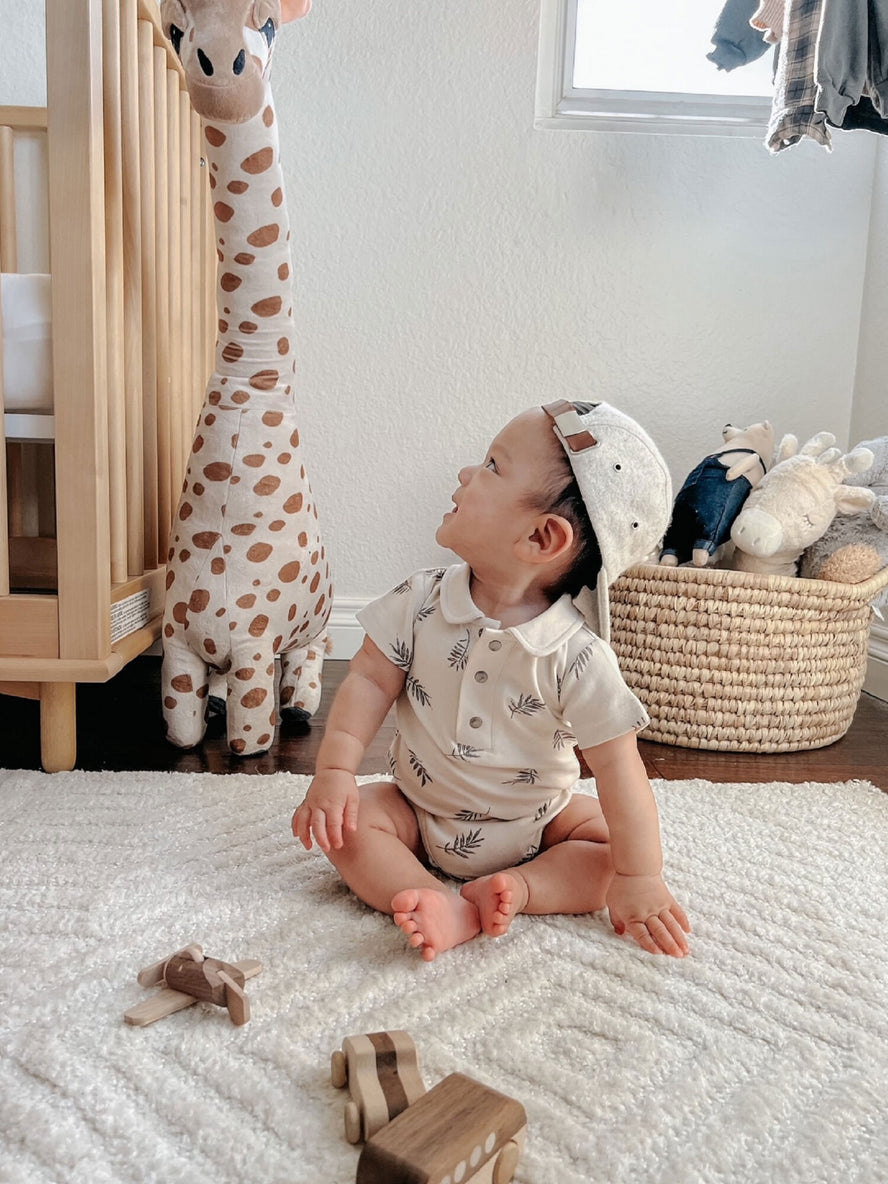 L’ovedbaby organic polo bodysuit (0/3)