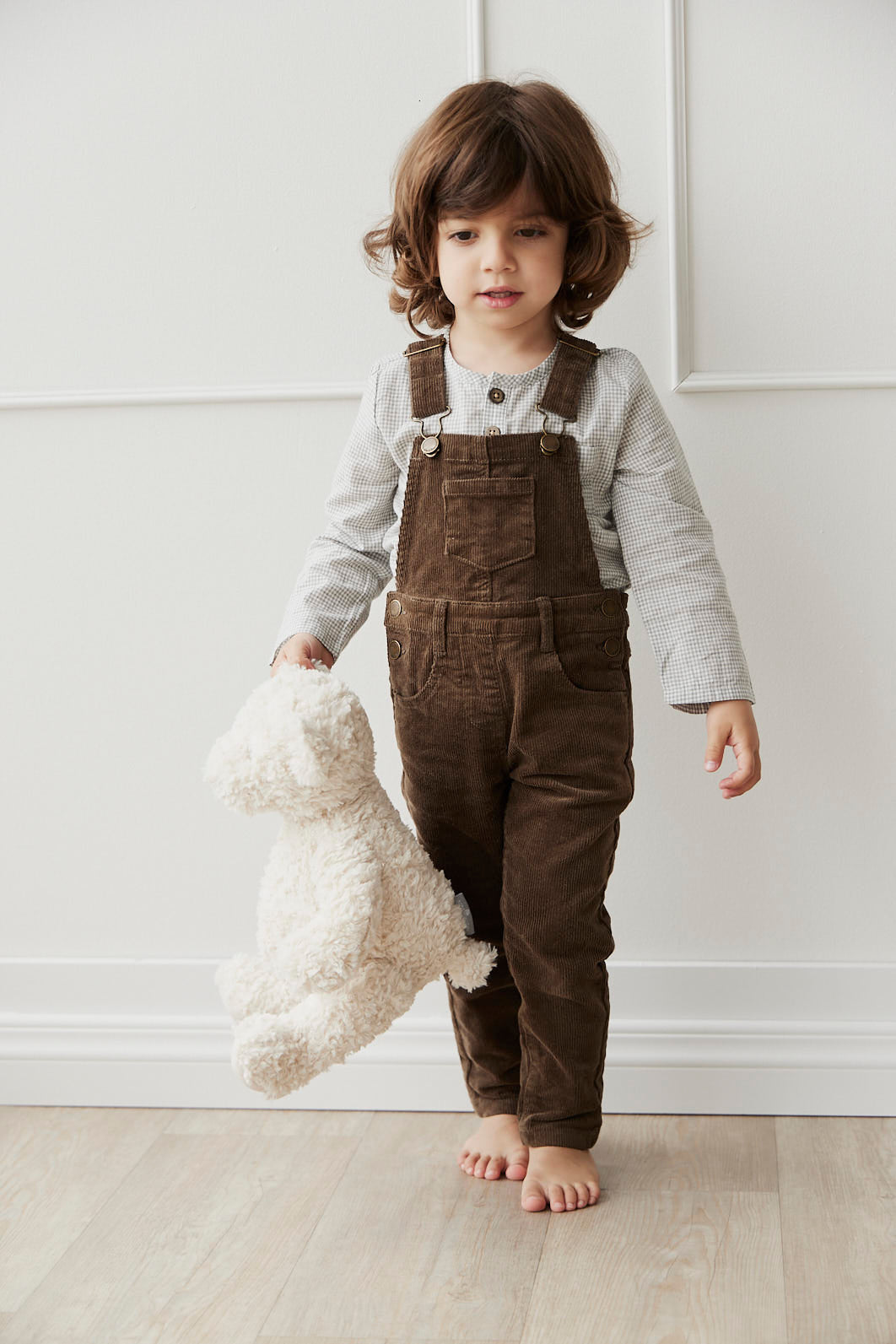 Jamie Kay jordie  cord overalls|| gingerbread (6/12)