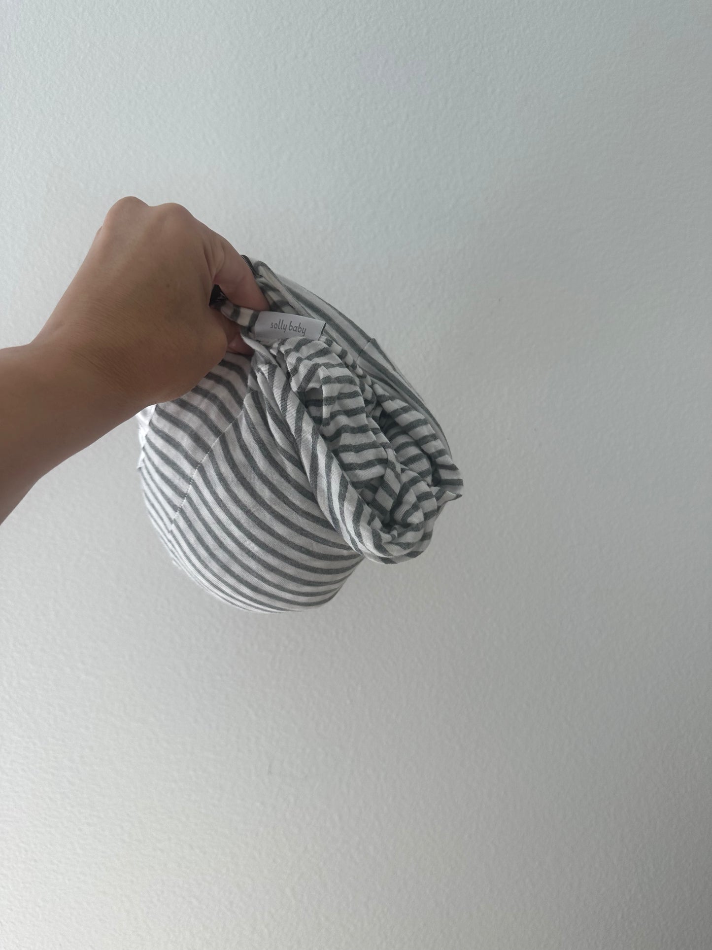 Solly Baby wrap || natural & grey