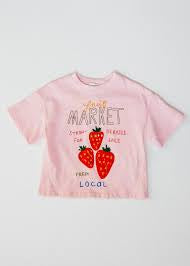 Fostered Collection pink market tee || 3T
