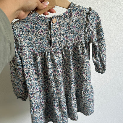 Zara floral dress (4/5)