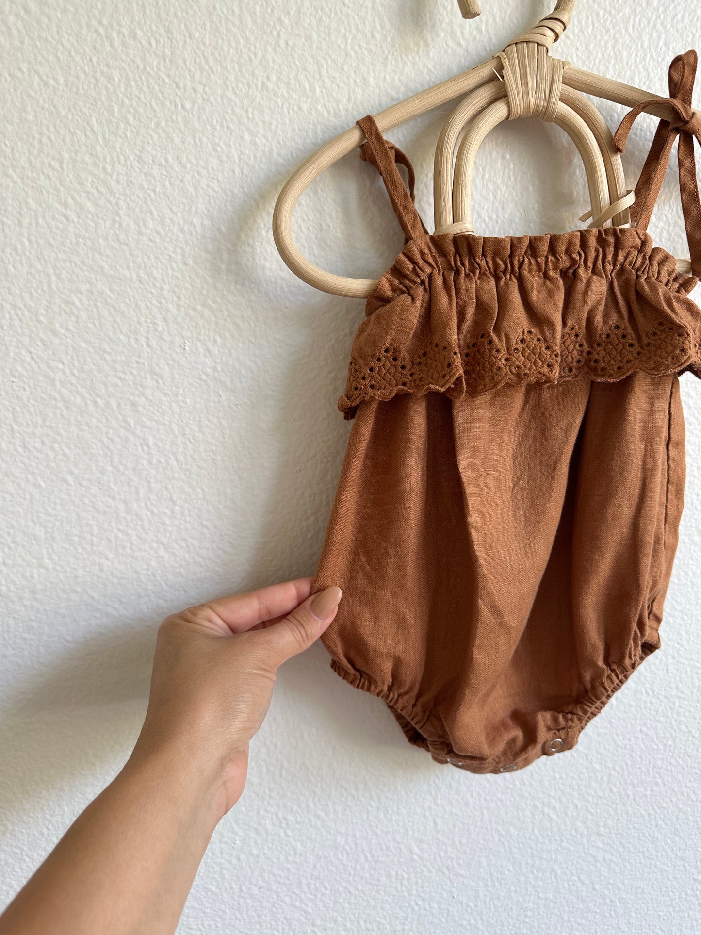 Rylee and Cru bubble romper (6/3)